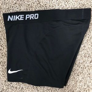 Black Nike Pro Spandex